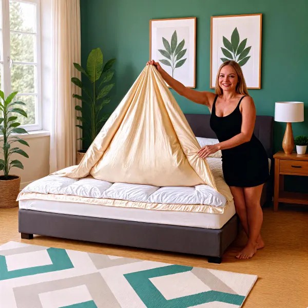 Easy-Change Duvet Cover